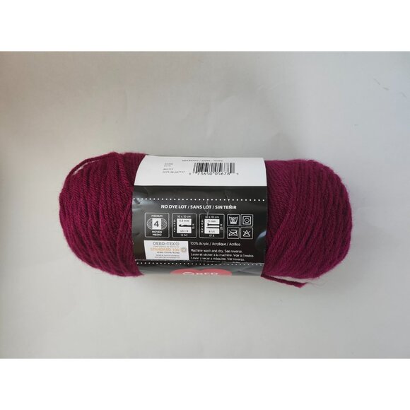 Red Heart Super Saver Yarn-Medium Mulberry E3008-0570 Turkey - Picture 6 of 6